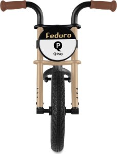 Qplay Rowerek Biegowy Feduro Black-Golden 4