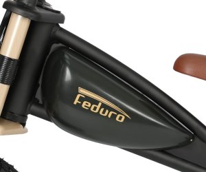 Qplay Rowerek Biegowy Feduro Black-Golden 7