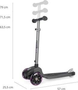 Hulajnoga Qplay Hulajnoga Future Eco* Purple 12