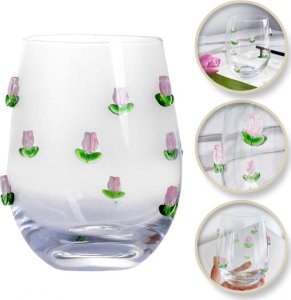 Szklanka termiczna, tulipany 500 ml 1szt - SZK130 1