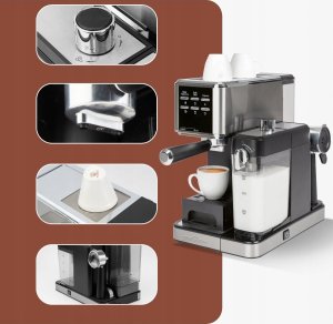 Ekspres ciśnieniowy ProfiCook PC-ES-KA 1266 kolba i Nespresso 4