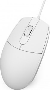 OMEGA MOUSE MYSZ 3D OFFICE BASIC 1000DPI 1,2M USB WHITE [46072] 2