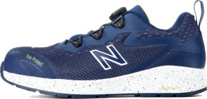 New Balance sik. sko str. 41.5 - Logic Navy Boa-luk Acteva mellemsål ESD godkendt 2