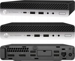 Komputer HP Elitedesk 705 G4 Micro AMD Ryzen 5 16GB DDR4 1000GB SSD Windows 11 1