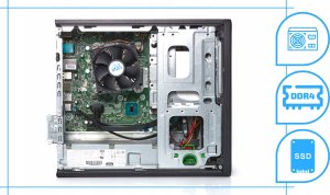 Komputer HP Elitedesk 400 G3 Sff Intel Core i5 16GB DDR4 512GB SSD Windows 10 5