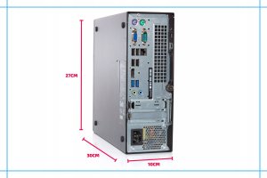 Komputer HP Elitedesk 400 G3 Sff Intel Core i5 16GB DDR4 512GB SSD Windows 10 6