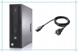 Komputer HP Prodesk 600 G2 SFF Intel Core i3 8GB DDR4 256GB SSD Windows 10 12