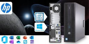 Komputer HP Prodesk 600 G2 SFF Intel Core i3 8GB DDR4 256GB SSD Windows 10 10