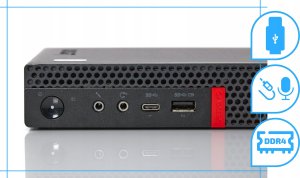 Komputer Lenovo ThinkCentre M720q Tiny Intel Core i5 16GB DDR4 512GB SSD Windows 11 5