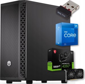 Komputer Titan V2 Intel Core i7 GeForce RTX 4060TI 32GB DDR4 512GB SSD Windows 11 1