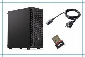 Komputer Titan V2 Intel Core i7 GeForce RTX 4060TI 64GB DDR4 2000GB SSD Windows 11 13