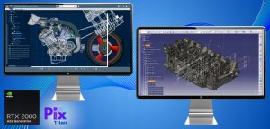 Komputer Titan V3 Intel Core i7 Quadro RTX A2000 64GB DDR4 2000GB SSD Windows 11 11