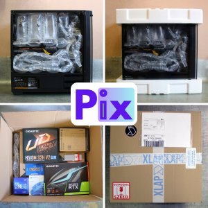 Komputer Pix Titan V1 Intel Core i5 GeForce RTX 3050 64GB DDR4 2000GB SSD Windows 11 16