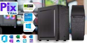 Komputer Pix Titan V1 Intel Core i5 GeForce RTX 3050 32GB DDR4 1000GB SSD Windows 11 5