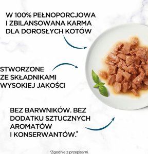 Purina Gourmet Perle Mini Fileciki w sosie Karma dla kotów 60x85g 4