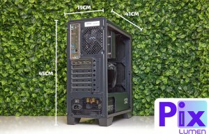 Komputer Pix Lumen V2 Intel Core i5 GeForce RTX 4060 64GB DDR4 1000GB SSD Windows 11 3