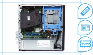 Komputer Dell Optiplex 5080 Sff Intel Core i5 16GB DDR4 512GB SSD Windows 11 4