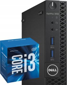 Komputer Dell Optiplex 3050 Tiny Intel Core i3 16GB DDR4 256GB SSD Windows 10 1