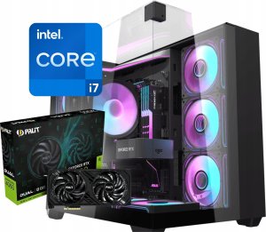 Komputer BSG Raptor V8 Intel Core i7 NVIDIA GeForce RTX 4060 32GB DDR3 1000GB SSD Windows 10 1