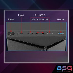 Komputer BSG Striker V11 Intel Core i7 NVIDIA GeForce RTX 3050 16GB DDR3 500GB HDD Windows 10 5