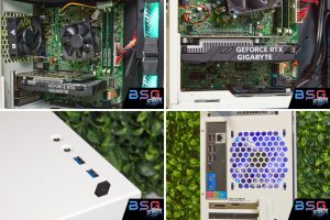 Komputer BSG Striker V1 Intel Core i7 NVIDIA GeForce RTX 3050 16GB DDR3 1000GB SSD Windows 10 5