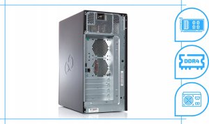 Komputer Fujitsu Esprimo P558 Tower Intel Core i5 16GB DDR4 1000GB SSD 5