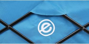 WÓZEK TURYSTYCZNO PLAŻOWY DELUXE SKŁADANY 66x48x90CM Z UCHWYTEM NIEBIESKI 2