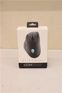 SALE OUT. Dell Alienware Wireless Gaming Mouse - AW620M (Dark Side of the Moon) | Dell | Gaming Mouse | AW620M | Wired/Wireless | Alienware Wireless Gaming Mouse | Dark Side of the Moon | USED, SCRATCHES ON BACK one size 1