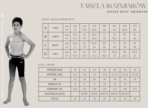 Dziecięce spodenki startowe pływackie Speedo End Max Hg/wst Jam Jm wiek 11-12 lat 5