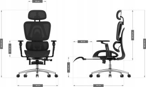 Krzesło biurowe Mark Adler Expert 7.9 Czarne 8