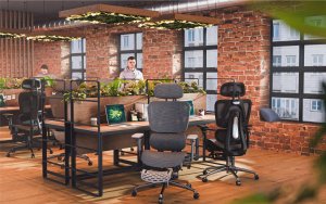 Krzesło biurowe Mark Adler Expert 7.9 Czarne 9