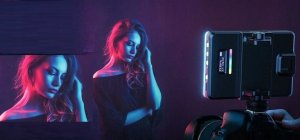 Lampa pierścieniowa Neewer Lampa LED RGB 5W Selfie Vlog + KLIPS do Telefonu 1/4'' ISO Bluetooth / VL67C 7