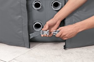 Bestway ENEGYSENSE Pokrywa termiczna pokrowiec do Lay-Z-Spa 216 cm 60326 12