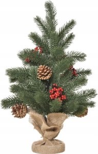 Choinka Sztuczna Mini Z Ozdobami 55 Gałęzi 50 cm PAKO 830-386 12