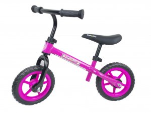 Children's bike UNICORN, 83 x 35 x 63 cm, black/pink. 2