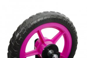 Children's bike UNICORN, 83 x 35 x 63 cm, black/pink. 3