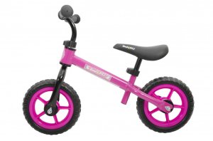 Children's bike UNICORN, 83 x 35 x 63 cm, black/pink. 5