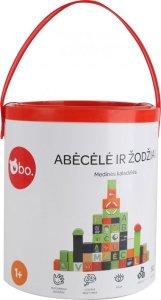 bo. wooden blocks "Alphabet and Words" LIT 2