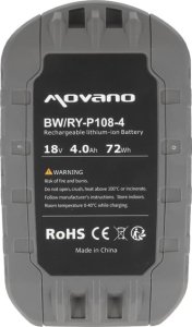 Bateria Movano do Ryobi P102, P104, P108 (4000 mAh) 7