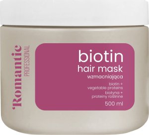 ROMANTIC Maska do włosów Biotin 500 ml 1