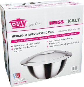 Termo dubenėlis su dangčiu GSW552424, metalinis, Ø26, 5 l 3