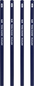 Staedtler Ołówek artystyczny na blistrze 4szt. ( 2H, 2B,6B, 14B) MG AWP357G2 BK4S 3