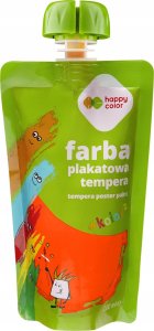 Farba plakatowa tempera neonowa pomarańczowa 100ml HA 3310 0100-04 HAPPY COLOR 1