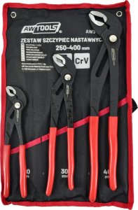 AWTools Zestaw szczypiec nastawnych 3szt. (10/12/16") AW31375 2