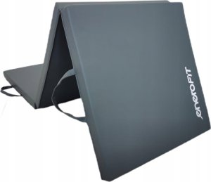 MATERAC GIMNASTYCZNY SKŁADANY 180x60x5CM SZARY ENERO FIT 2