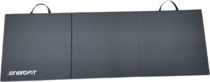 MATERAC GIMNASTYCZNY SKŁADANY 180x60x5CM SZARY ENERO FIT 4