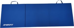 MATERAC GIMNASTYCZNY SKŁADANY 180x60x5CM NIEBIESKI ENERO FIT 3
