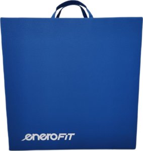 MATERAC GIMNASTYCZNY SKŁADANY 180x60x5CM NIEBIESKI ENERO FIT 5