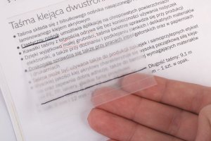 Karteczki samoprzylepne transparent 50 ark 76*76MG 4