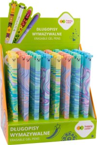 Długopis wymazywalny Pastel Twist (Uszaki) 0.5mm niebieski 40 szt. w opak 1